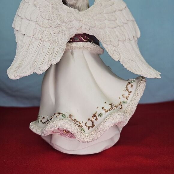 Angel Music Box Jean w/Violin #65041 Hark The Herald Angels Sing Sarah's - Picture 10 of 12